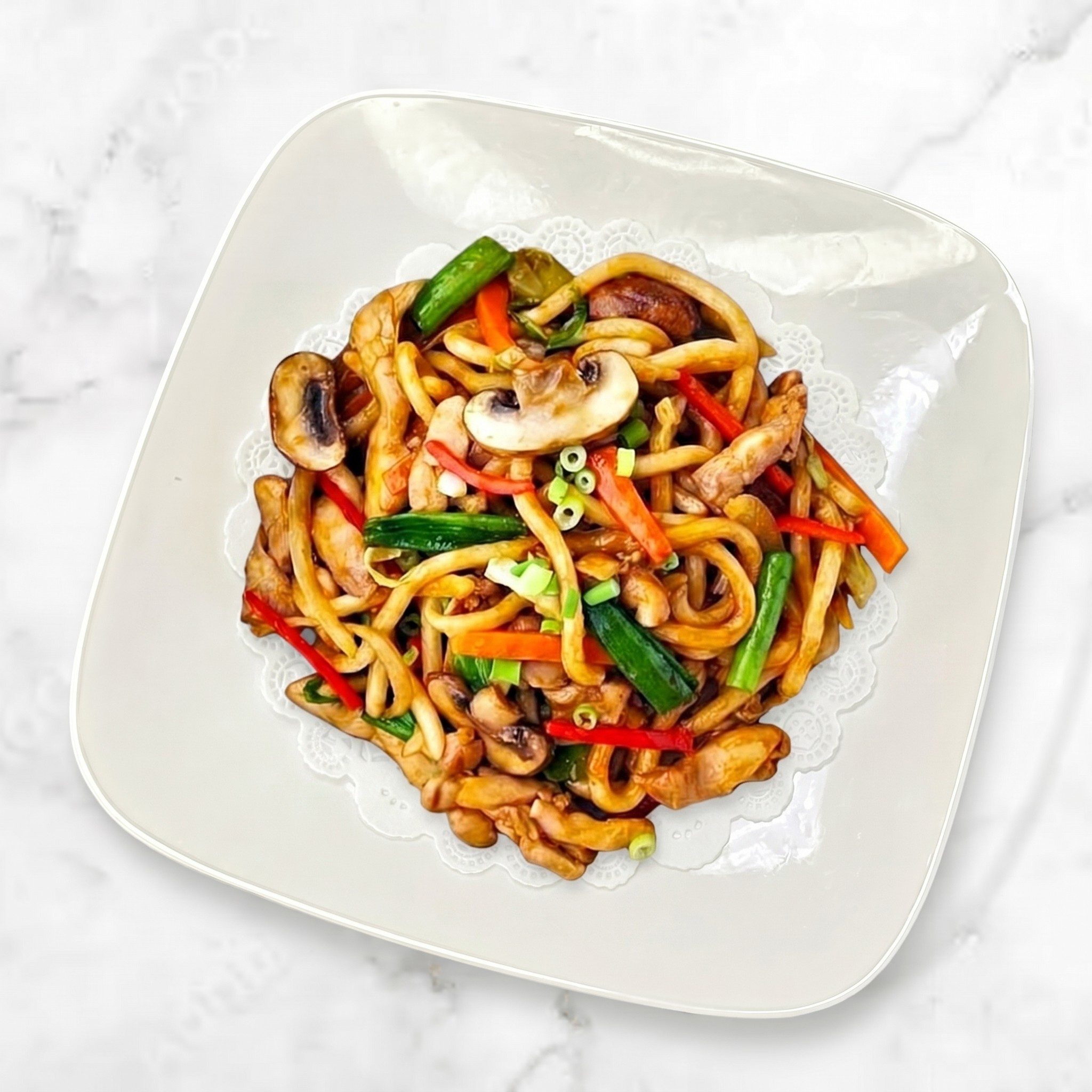 Chicken Yaki Udon.