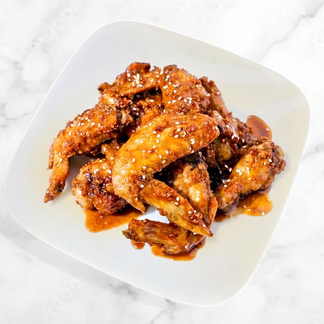 Honey Garlic Wings.
