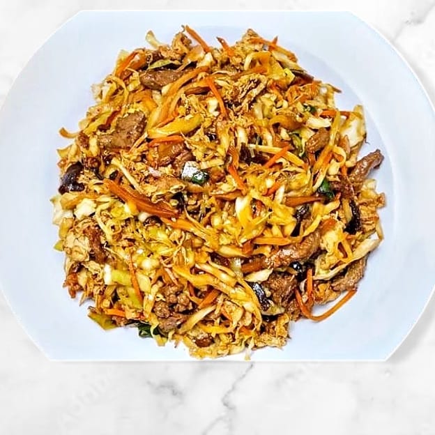 Moo Shu Beef 木须牛.