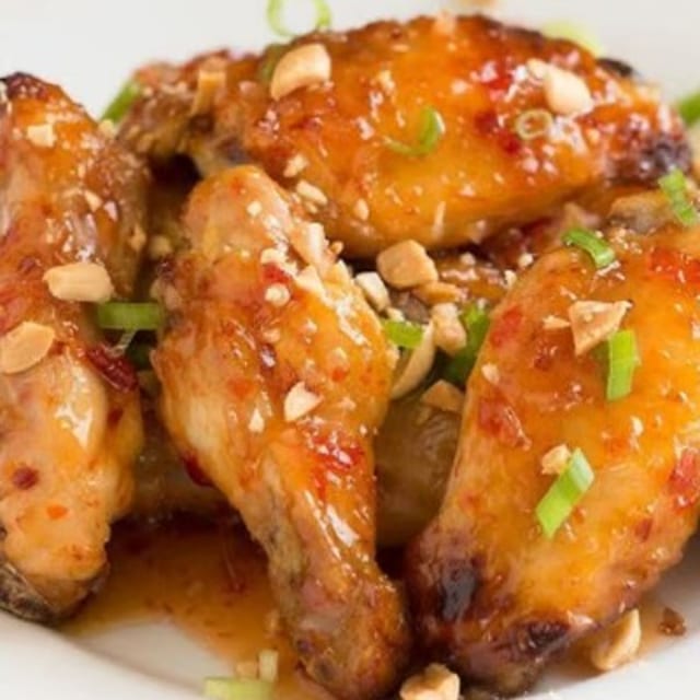 Sweet Chili Chicken Wings.