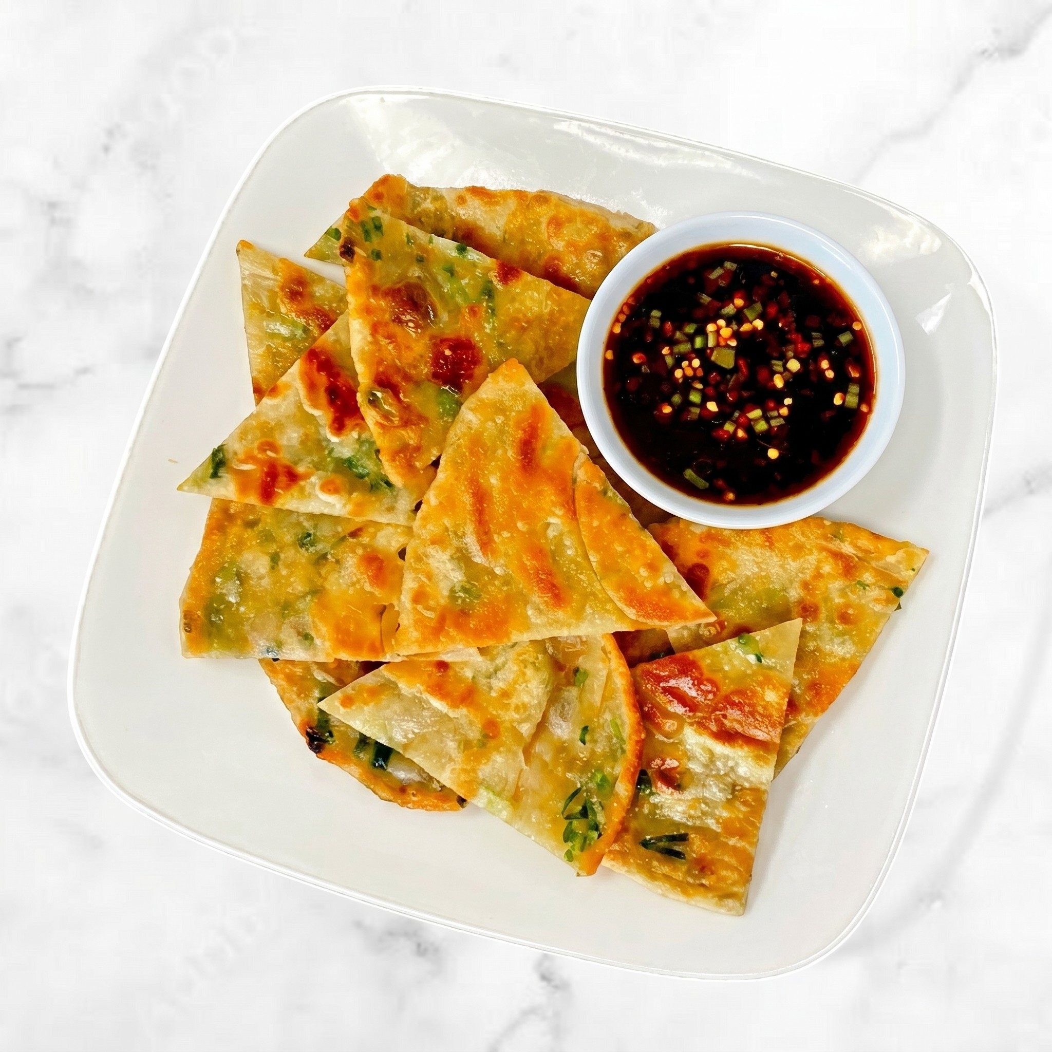Scallion Pancakes.