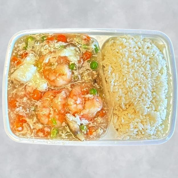 Shrimp with Lobster Sauce 晚餐虾龙湖.