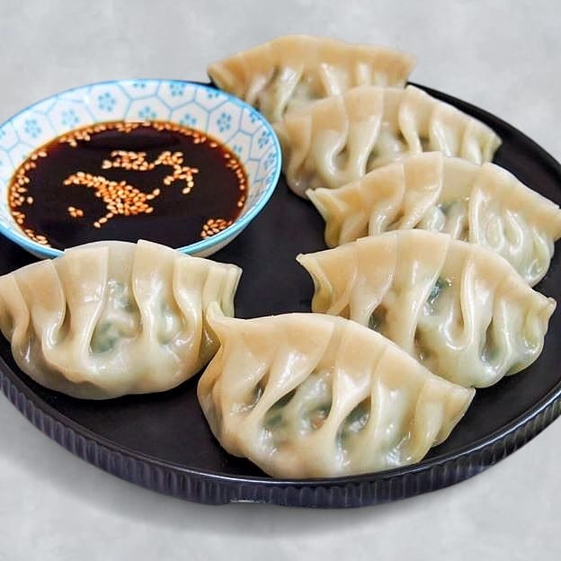 Steamed Pork Dumplings (8) 水煮猪肉水饺.