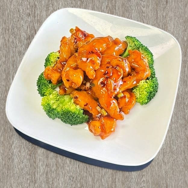 General Tso's Shrimp 左宗虾.
