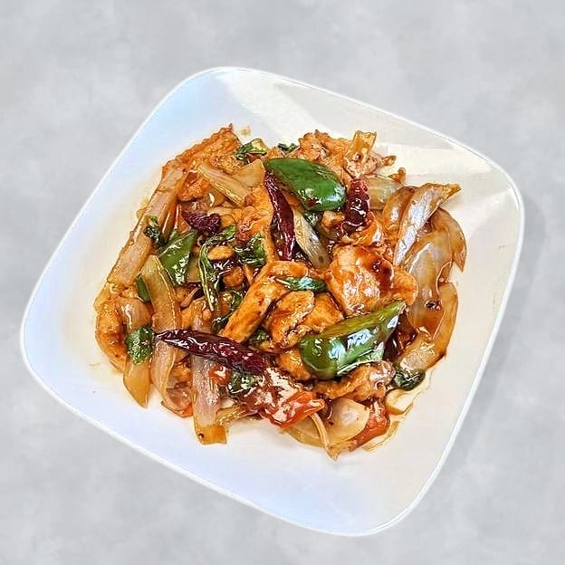 Thai Basil Chicken 九层塔鸡.