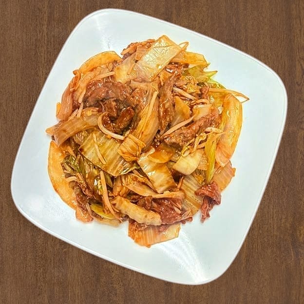 Beef Chow Mein 牛丝炒面.