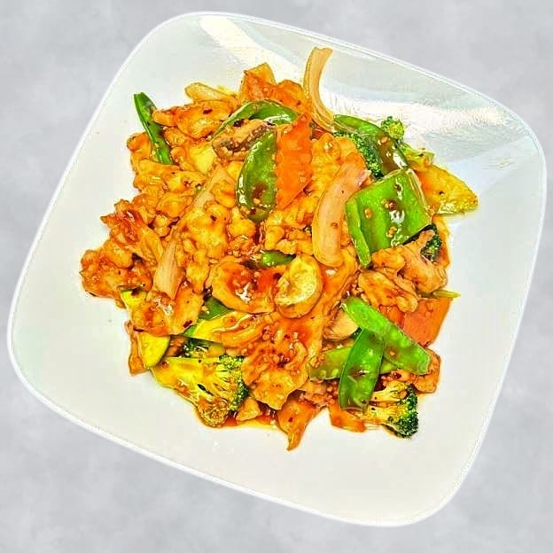 Chicken with Garlic Sauce 鱼香鸡.