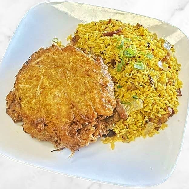 Egg Foo Young 午餐芙蓉蛋.