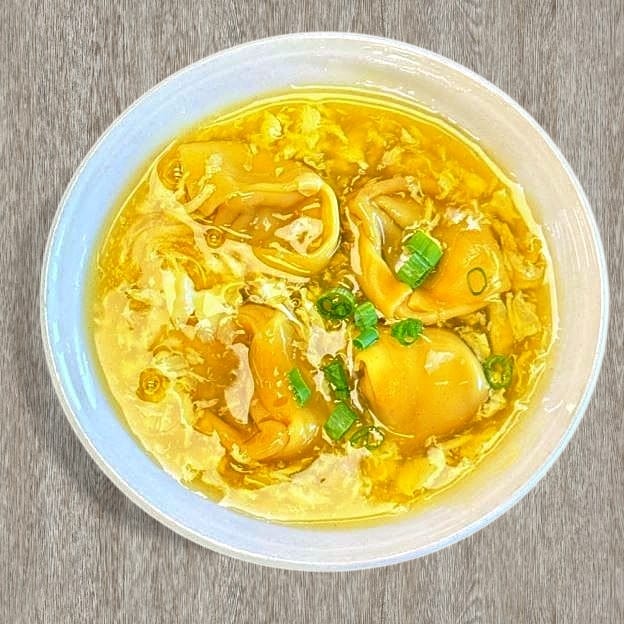 Wonton Egg Drop Soup 云吞蛋花汤.