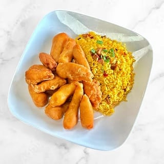 Sweet & Sour Chicken - Dinner 晚餐甜酸鸡