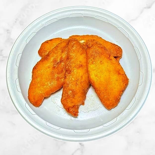 Fried Cod Fillet (4) 炸雪鱼片.