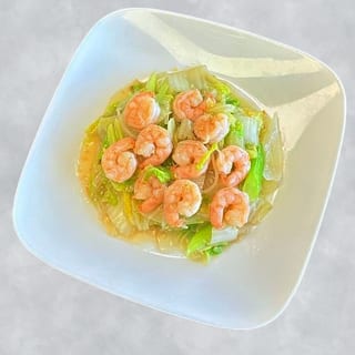 Fresh Shrimp Chow Mein 虾炒面