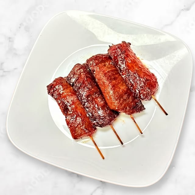 Beef on the Sticks.