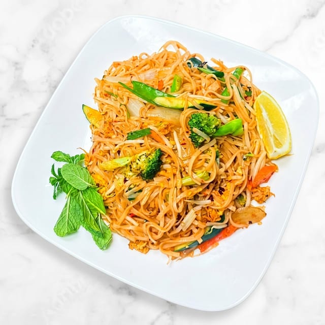 Vegetable Pad Thai.