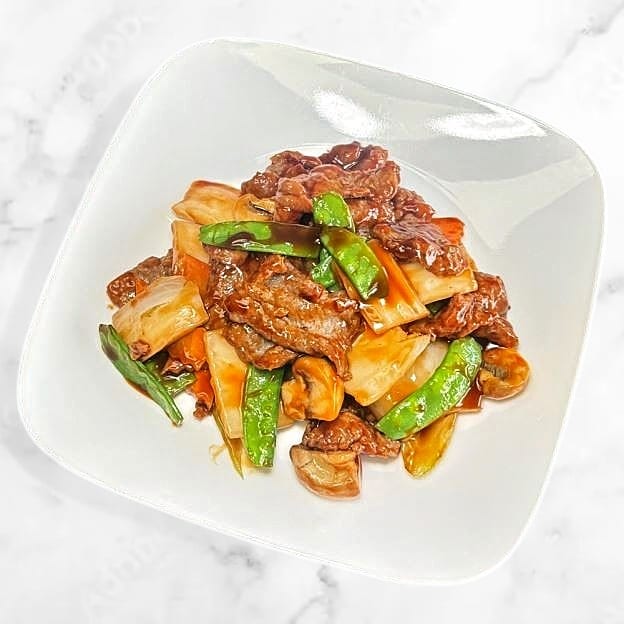 Beef with Chinese Vegetable 白菜牛.
