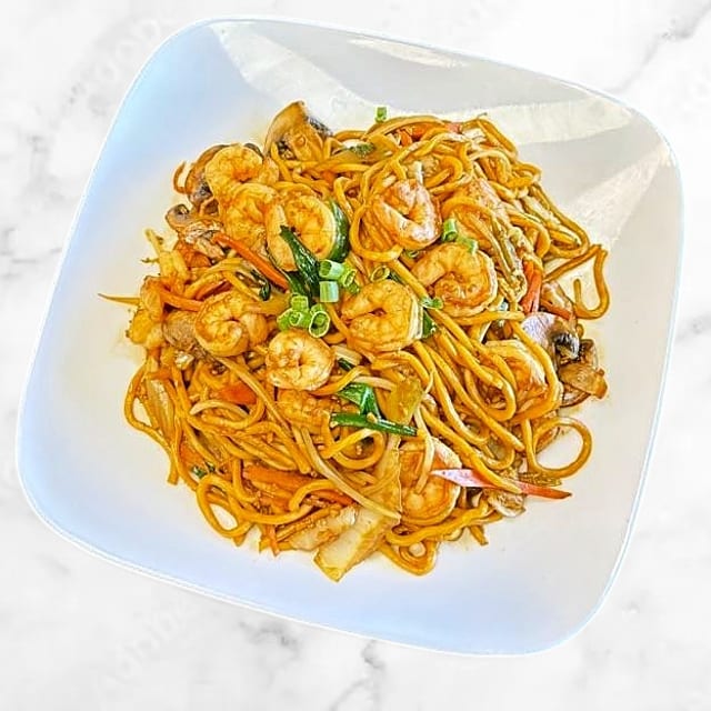 Shrimp Lo Mein.