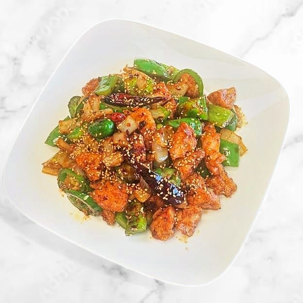 Hot Chili Chicken 辣椒鸡.