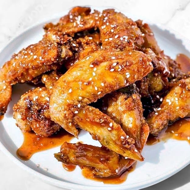 Honey Garlic Wings 蒜香蜂蜜鸡翅.