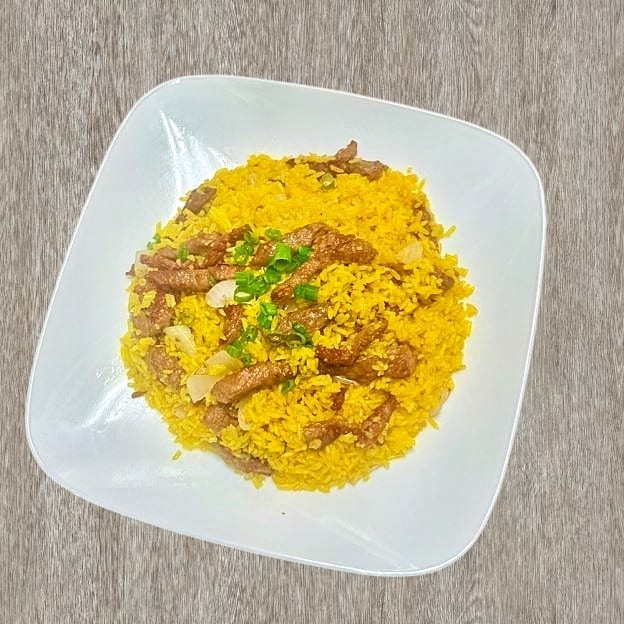 Beef Fried Rice 牛炒饭.