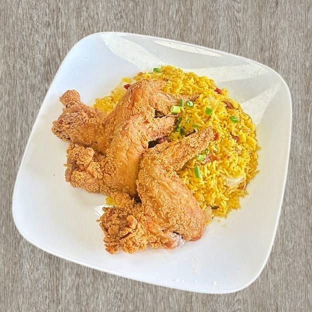 Chicken Wings (3 Pieces) 午餐炸鸡翅膀.