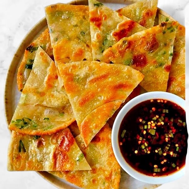 Scallion Pancakes 葱油饼.
