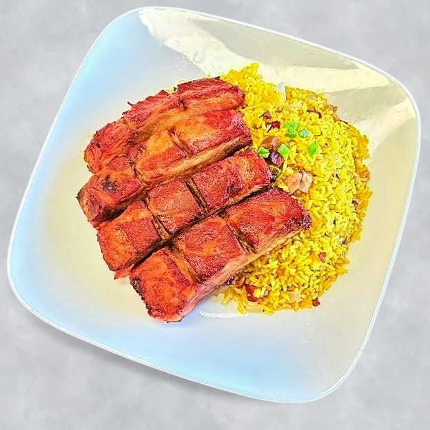 BBQ Spare Ribs (4 Pieces) 晚餐烤排骨.