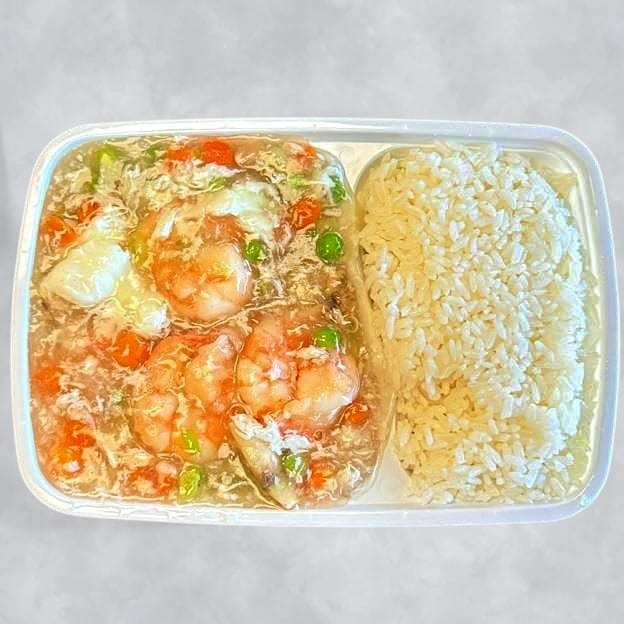 Shrimp with Lobster Sauce 午餐虾龙湖.