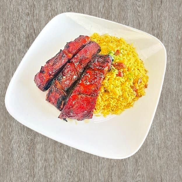 BBQ Spare Ribs (3 Pieces) 午餐烤排骨.