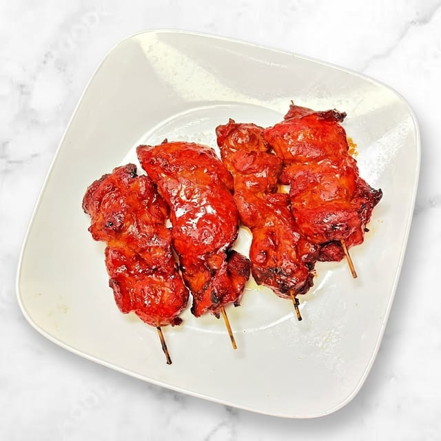 Chicken on the Sticks.