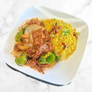 Pepper Steak - Dinner 晚餐青椒牛