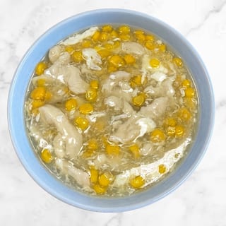 Chicken with Corn Soup 粟米鸡茸汤