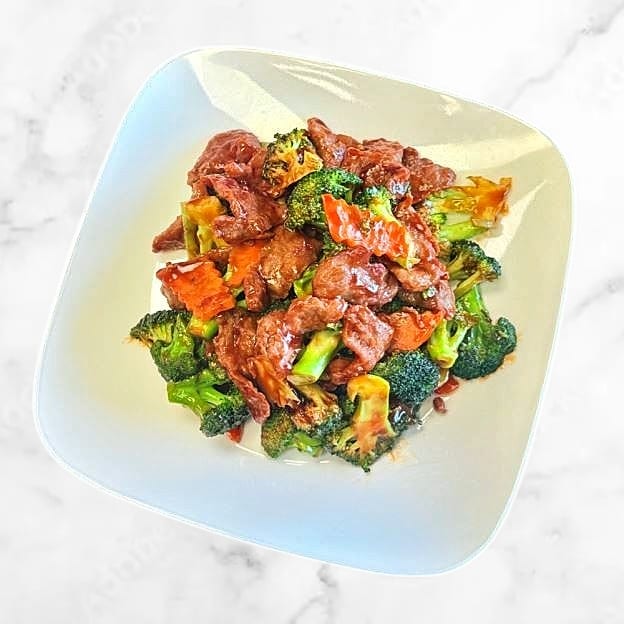 Beef with Broccoli 芥兰牛.