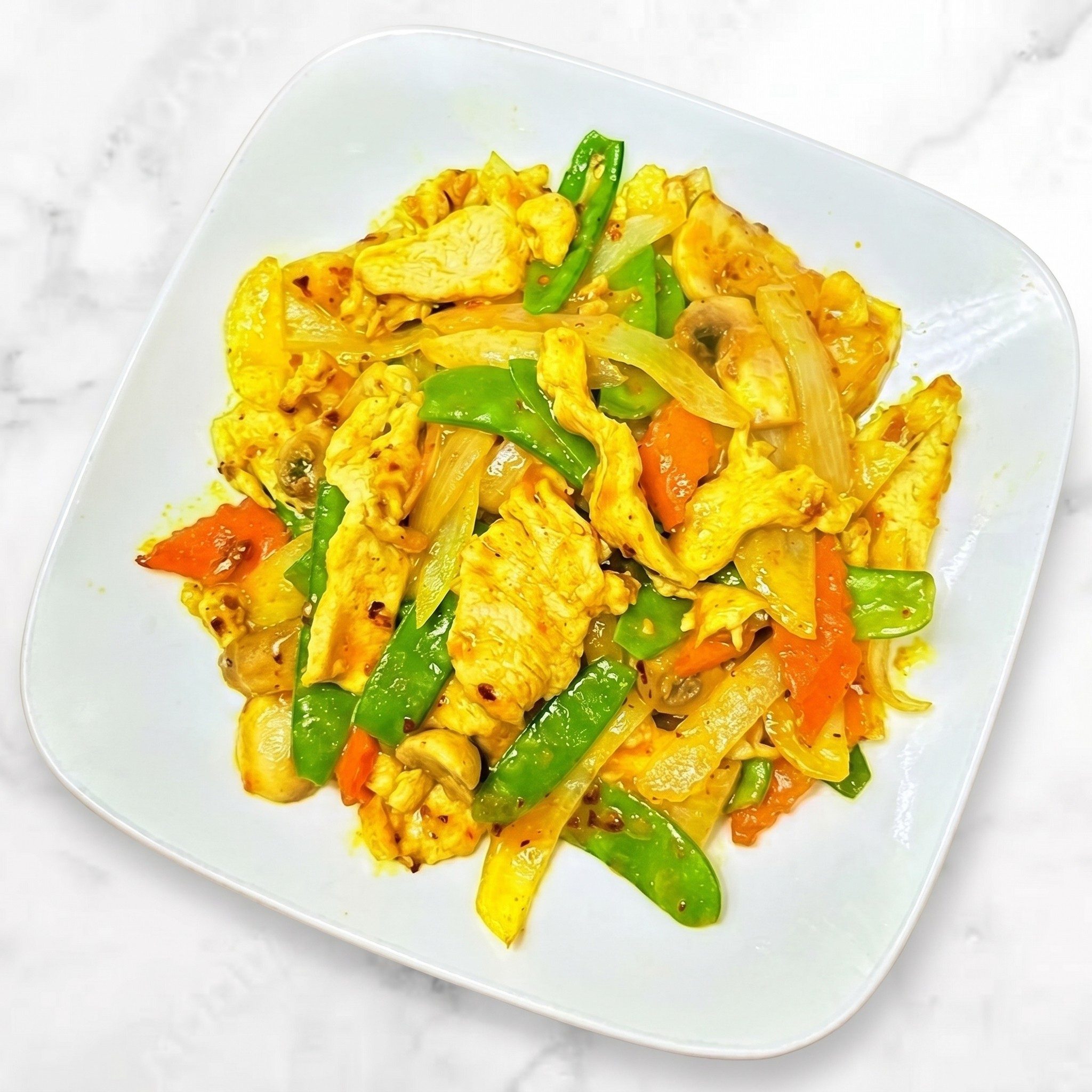 Curry Chicken with Onion.