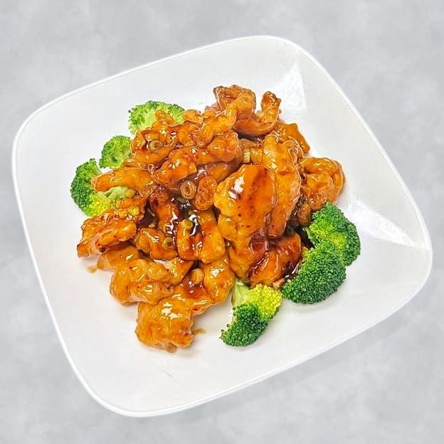 General Tso's Chicken with White Meat 白肉左宗鸡.