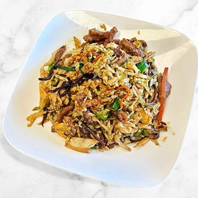 Moo Shu Pork.