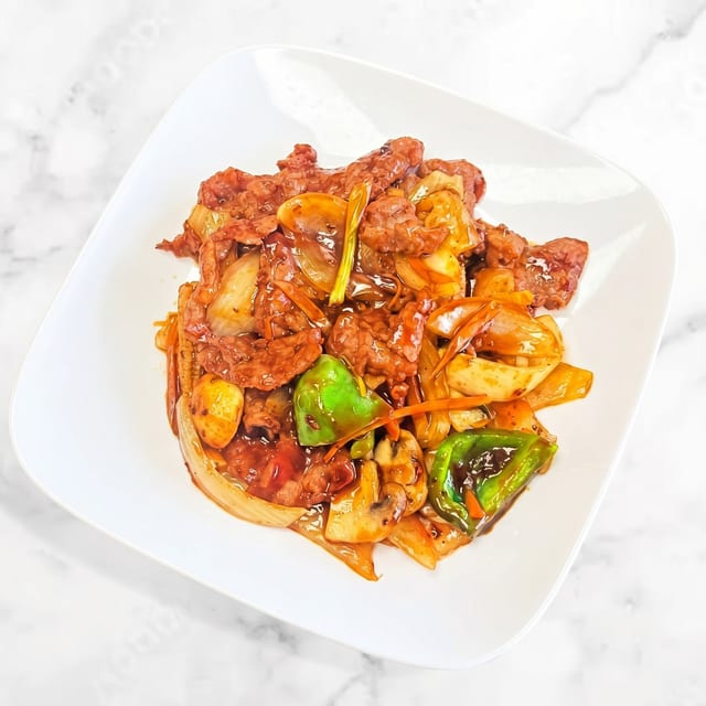 Szechuan Beef.
