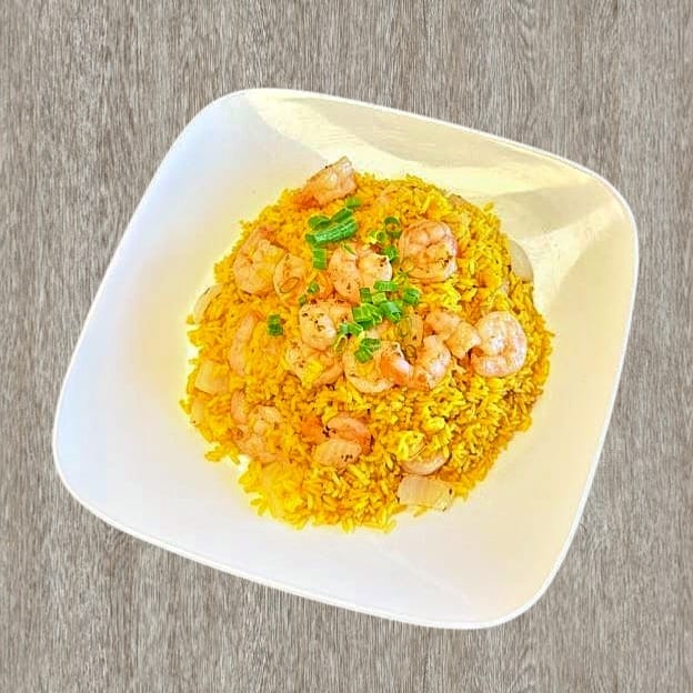 Shrimp Fried Rice 虾炒饭.